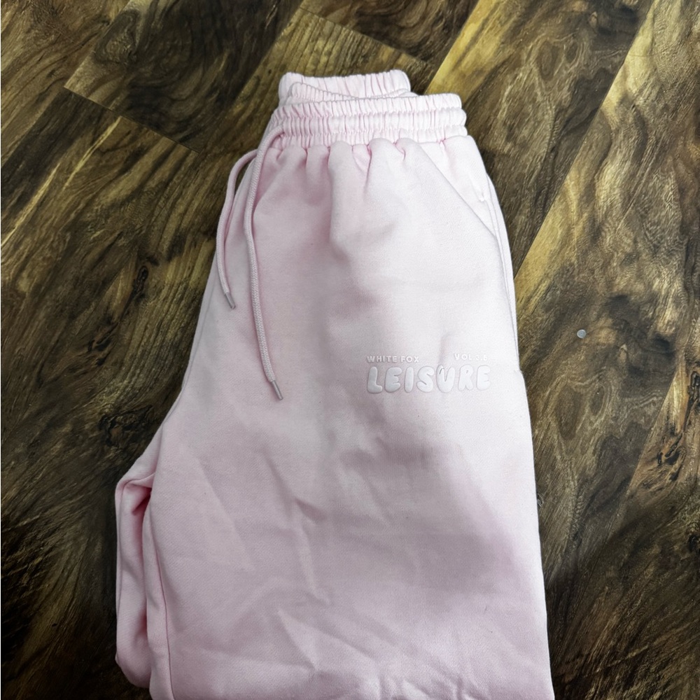 White Fox Boutique Pink Joggers